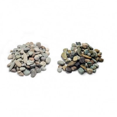 Best selling natural green gravel stone for garden bed