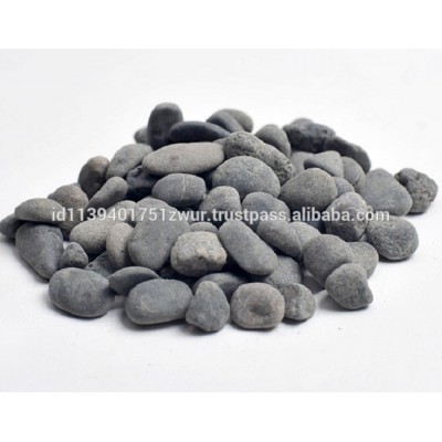 Premium quality natural grey black gravel stone for home & garden